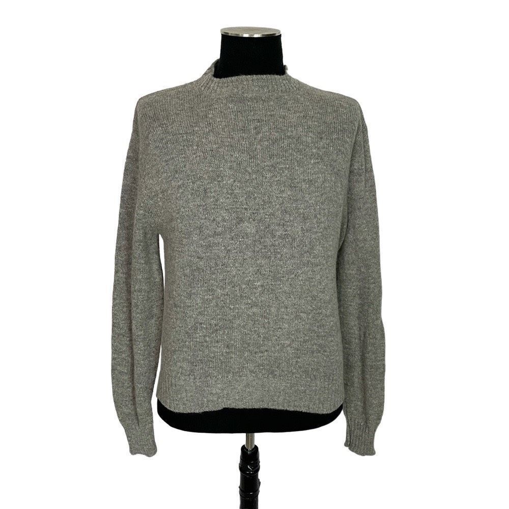 London Fog Gray Crew Neck Knit Sweater - Men’s L